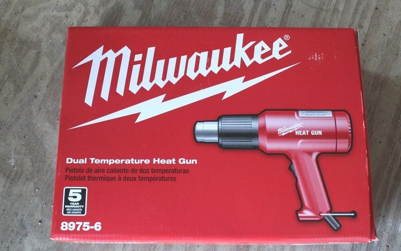 Milwaukee 8975-6 11.6 Amp Dual Temperature Heat Gun Review