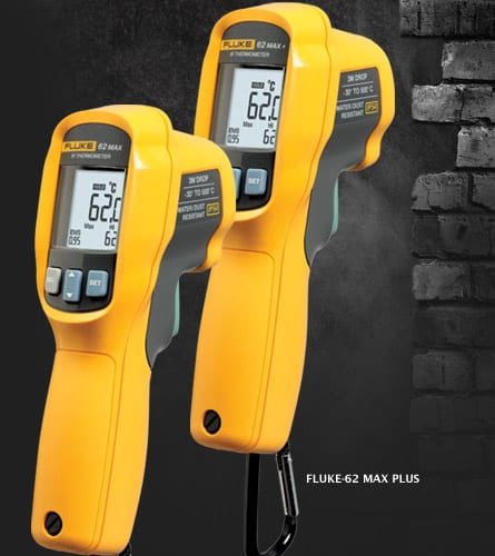 Fluke Intros 62 MAX and 62 MAX + Infrared Thermometers