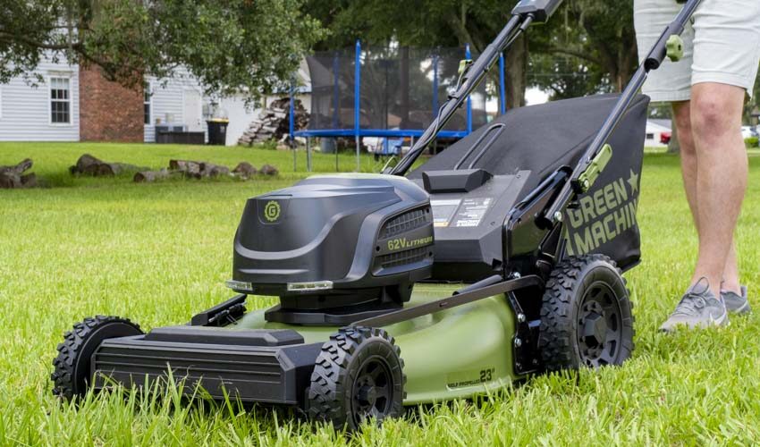 Green Machine Battery-Powered Lawn Mower Review