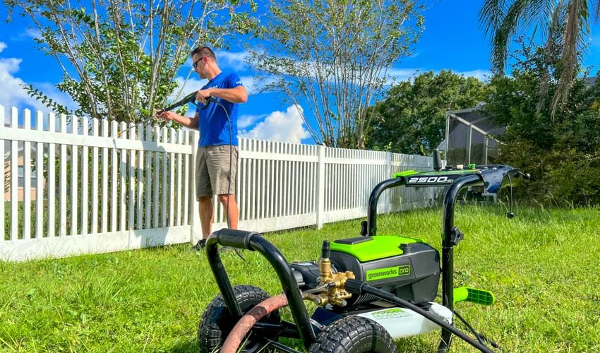 Greenworks 2500 PSI Industrial Pressure Washer Review