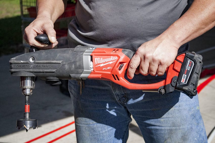 Milwaukee M18 Fuel 2809-20 Super Hawg Right Angle Drill
