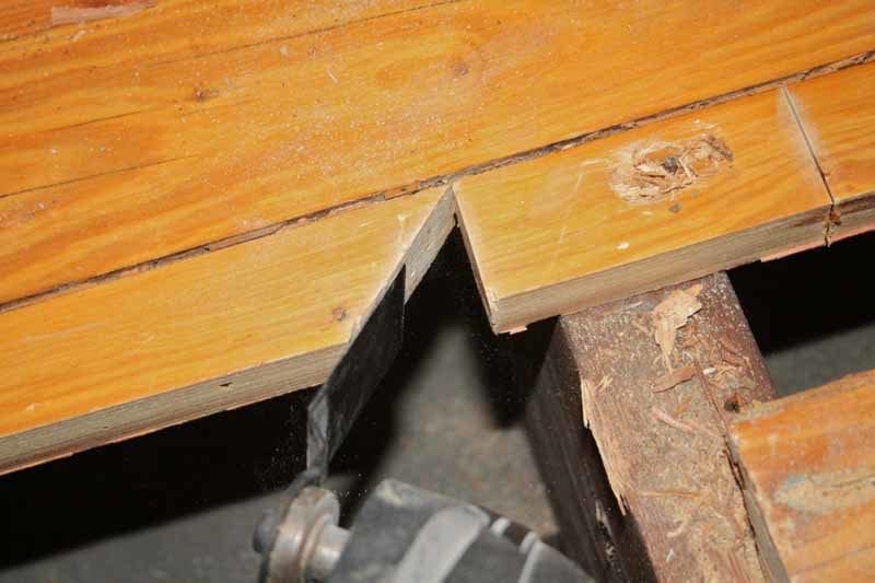 How to Repair and Replace 0.75-inch Wood Flooring process -5